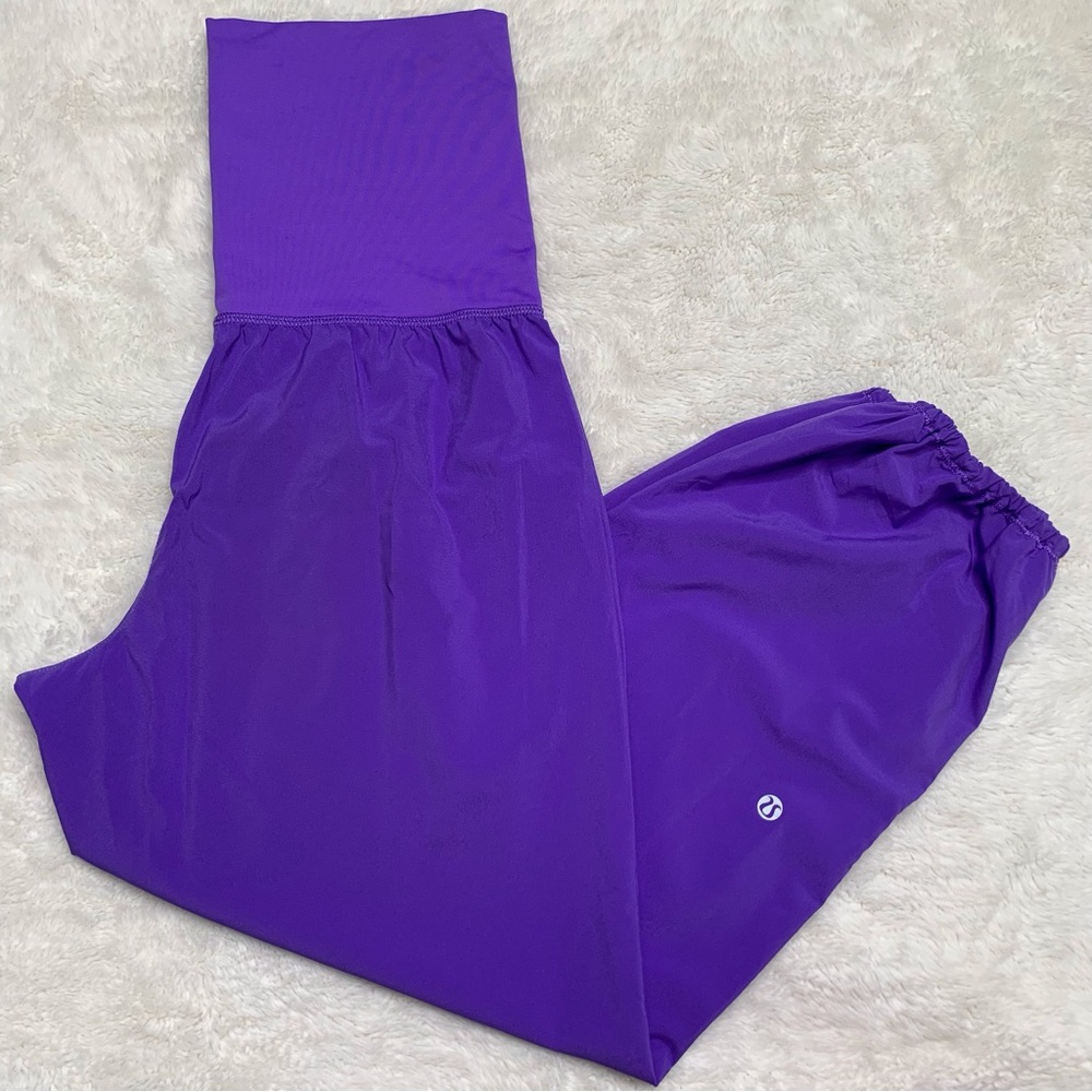 Lululemon #W5B24S Women's Om Pants Power Purple Size 4